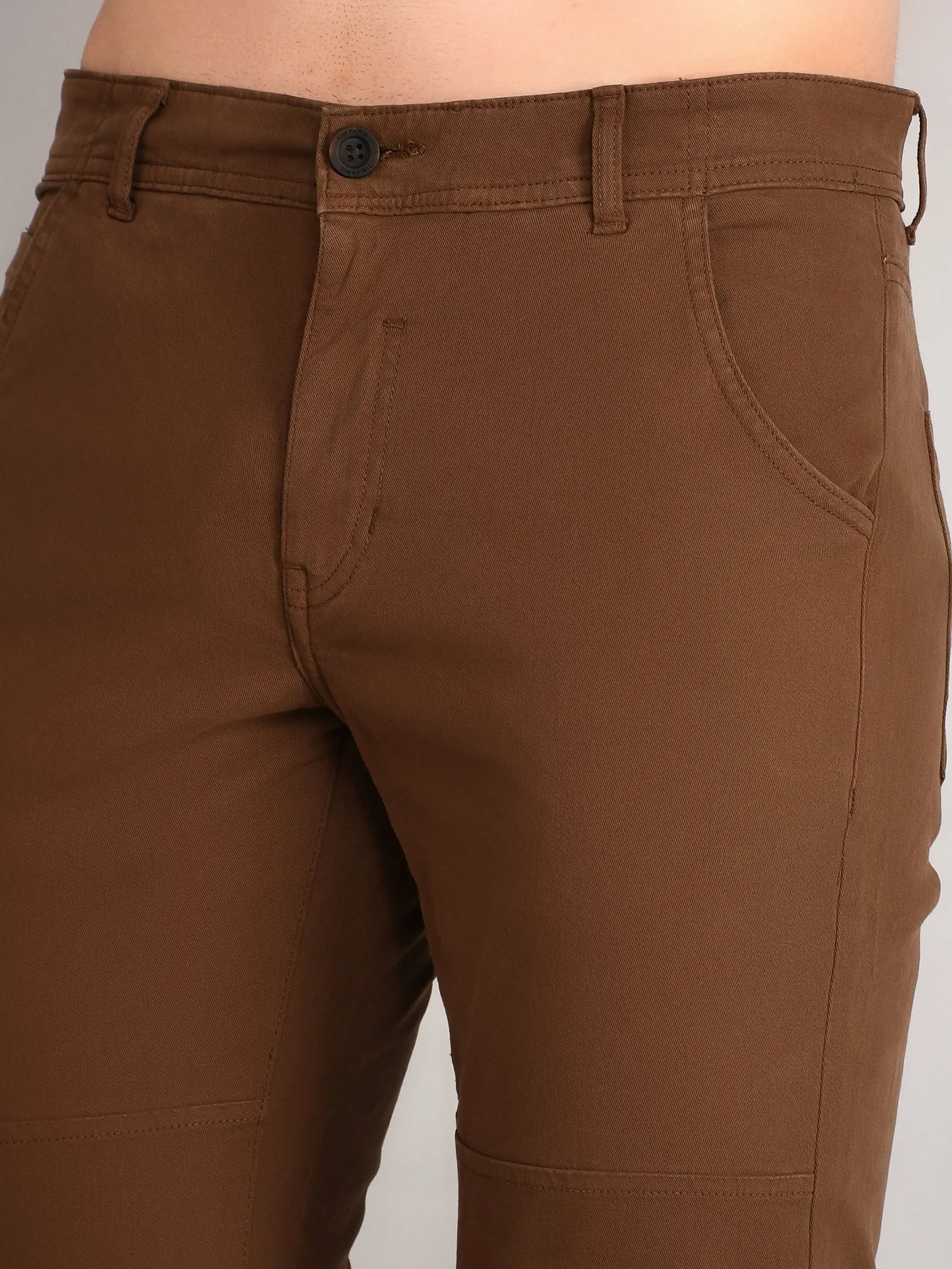 Root Beer Regular Fit Jogger TIM PARIS