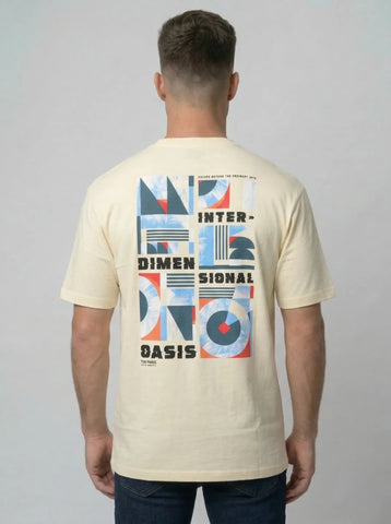 EGRET ROUND NECK PRINT T-SHIRT Tim Paris