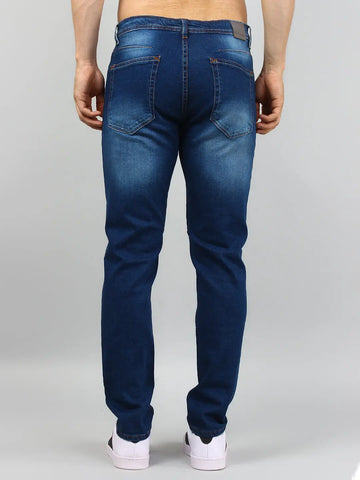 Dark Wash Ferdinand Slim Tapered Fit Jeans Tim Paris