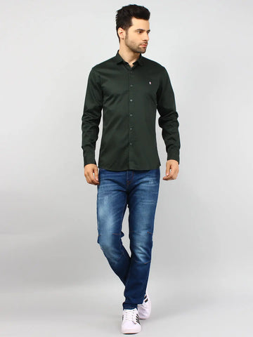 Dark Wash Ferdinand Slim Tapered Fit Jeans Tim Paris