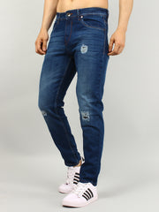 Navy Hugo Skinny Fit Jeans