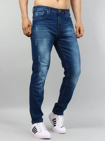 Dark Wash Ferdinand Slim Tapered Fit Jeans Tim Paris