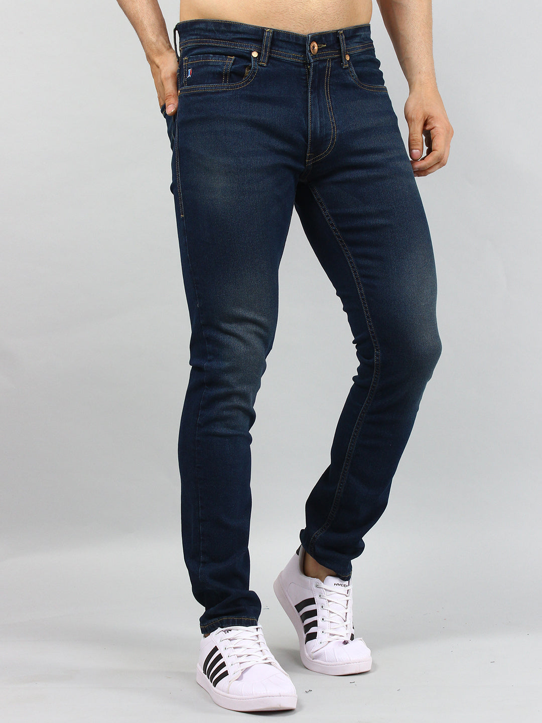 Dark Indigo Ferdinand Slim Tapered Fit Jeans