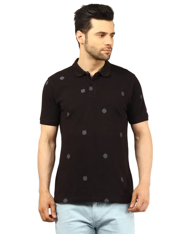 Black Polo Tees Tim Paris