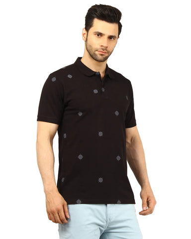 Black Polo Tees Tim Paris