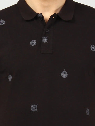 Black Polo Tees Tim Paris