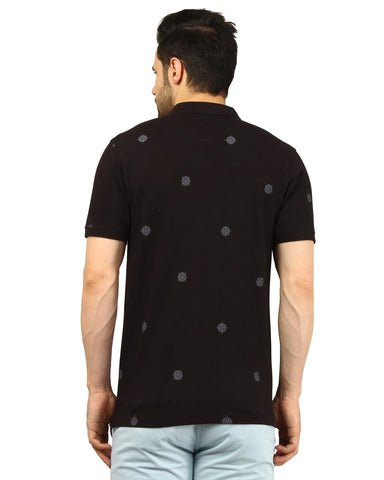 Black Polo Tees Tim Paris