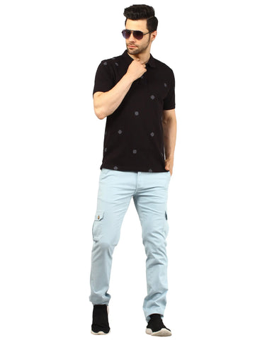 Black Polo Tees Tim Paris