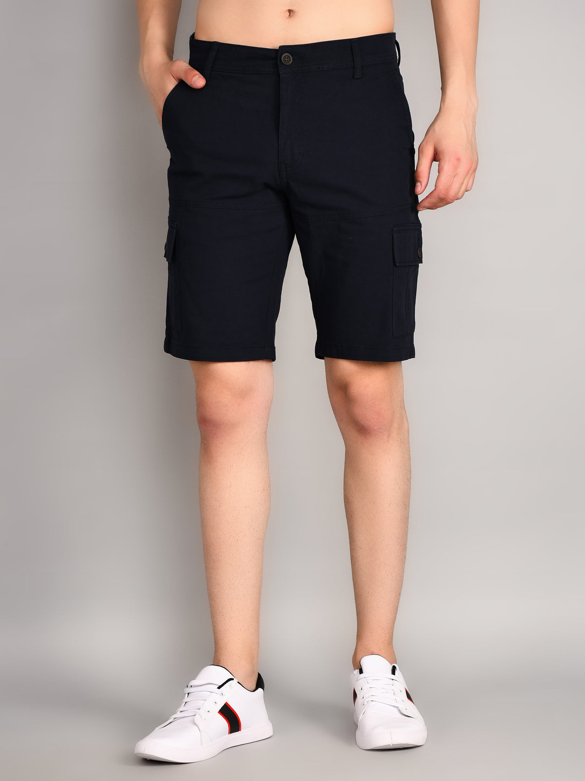 Navy Chino Shorts
