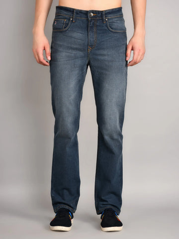 Faded Denim Logan Straight Fit Jeans TIM PARIS