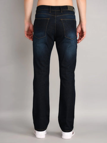 Navy Logan Straight Fit Denim Jeans Tim Paris