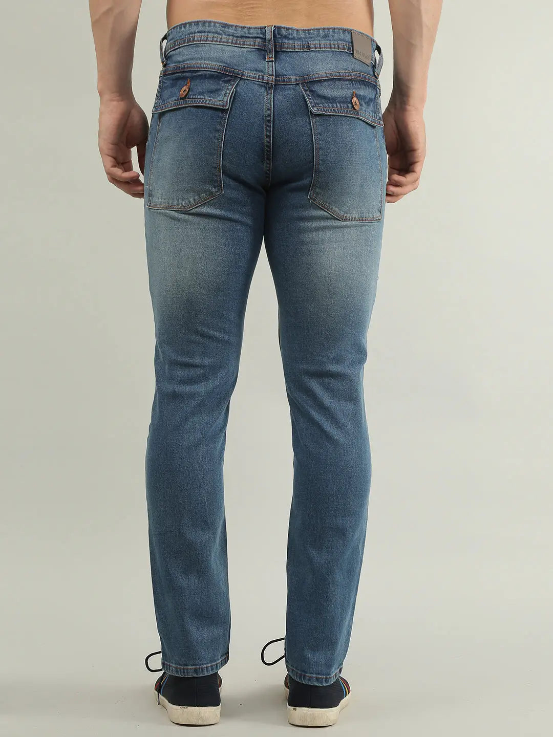 Light Wash Ferdinand Slim Tapered Jeans TIM PARIS