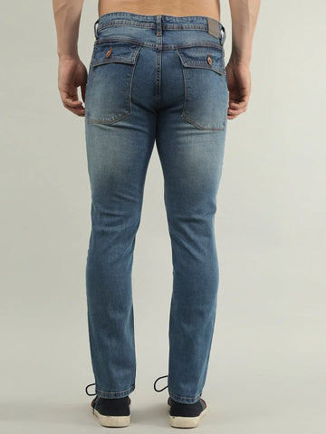 Light Wash Ferdinand Slim Tapered Jeans TIM PARIS