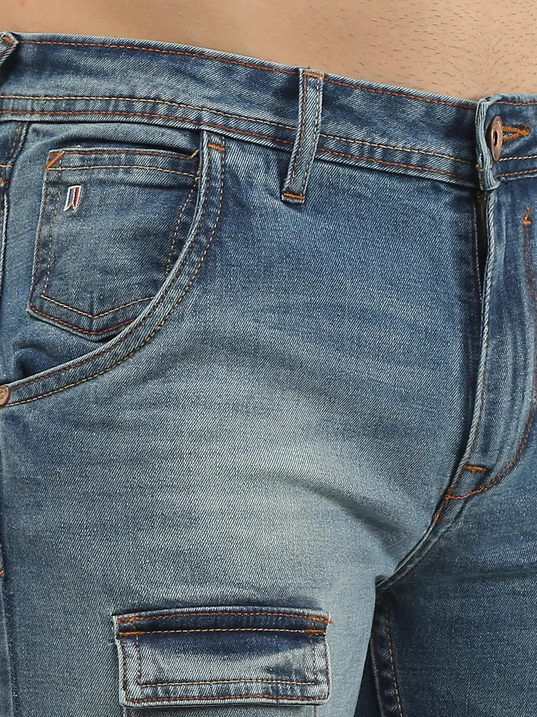 Light Wash Ferdinand Slim Tapered Jeans TIM PARIS