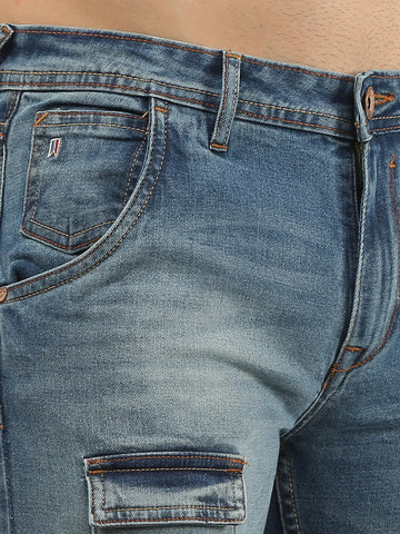 Light Wash Ferdinand Slim Tapered Jeans TIM PARIS