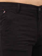 Black Regular Fit Cargo