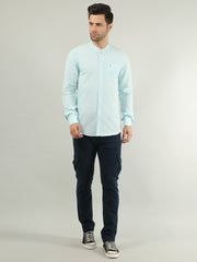 Blue Regular Fit Cargo