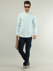 Blue Regular Fit Cargo