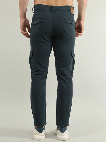 Navy Regular Fit Cargo TIM PARIS