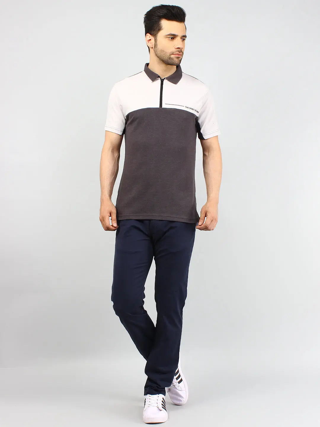 Navy Regular Fit Cargo TIM PARIS