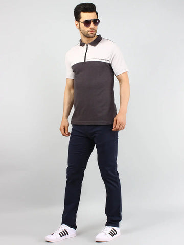 Navy Regular Fit Cargo TIM PARIS