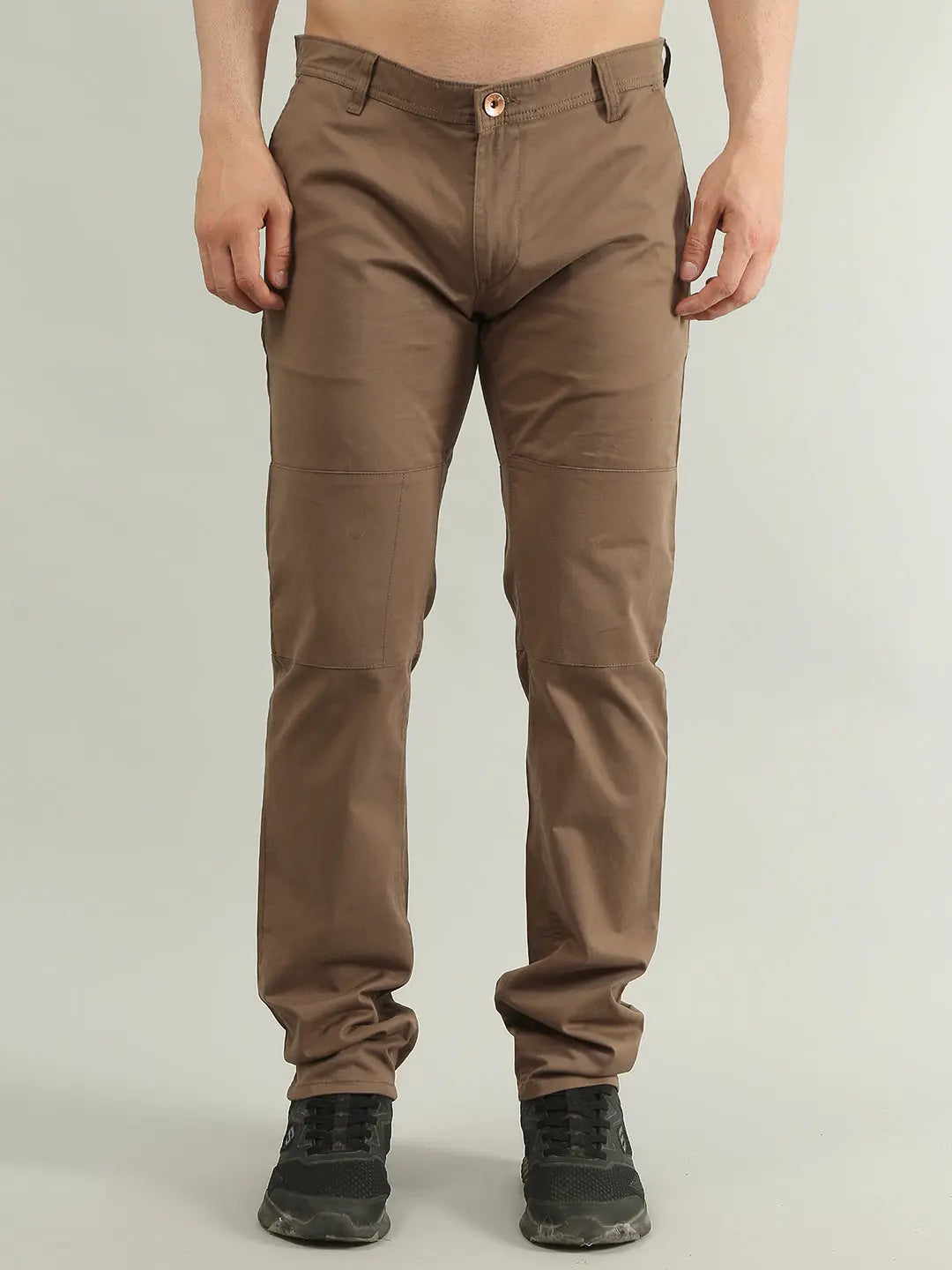 Light Brown Regular Fit Cargo TIM PARIS