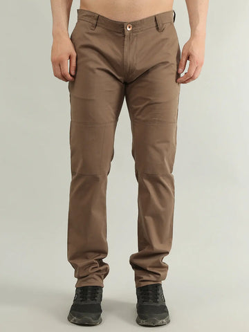 Light Brown Regular Fit Cargo TIM PARIS