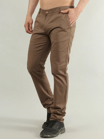 Light Brown Regular Fit Cargo TIM PARIS
