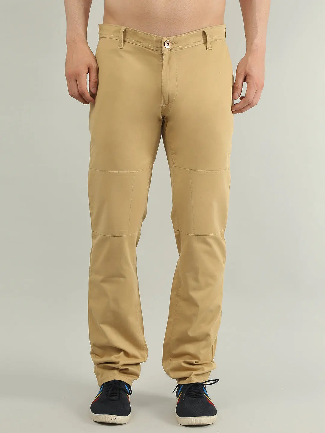 Light Camel Regular Fit Cargo TIM PARIS