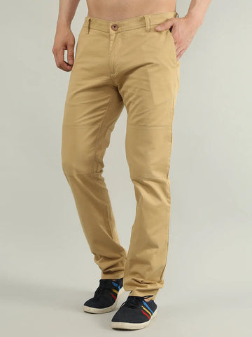 Light Camel Regular Fit Cargo TIM PARIS