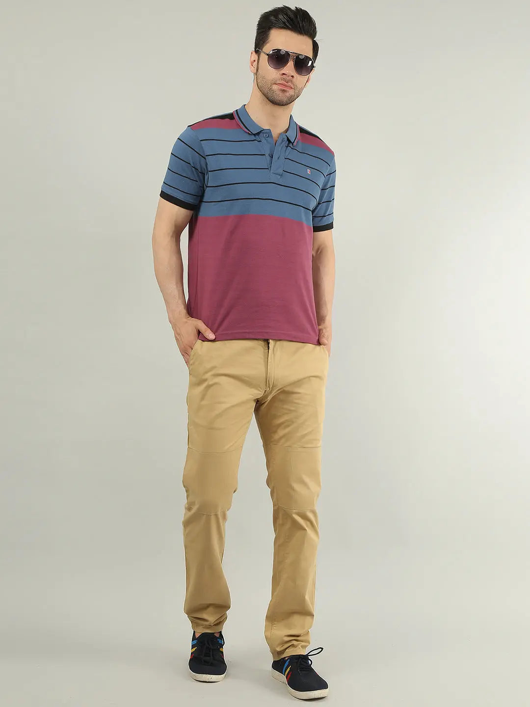 Light Camel Regular Fit Cargo TIM PARIS