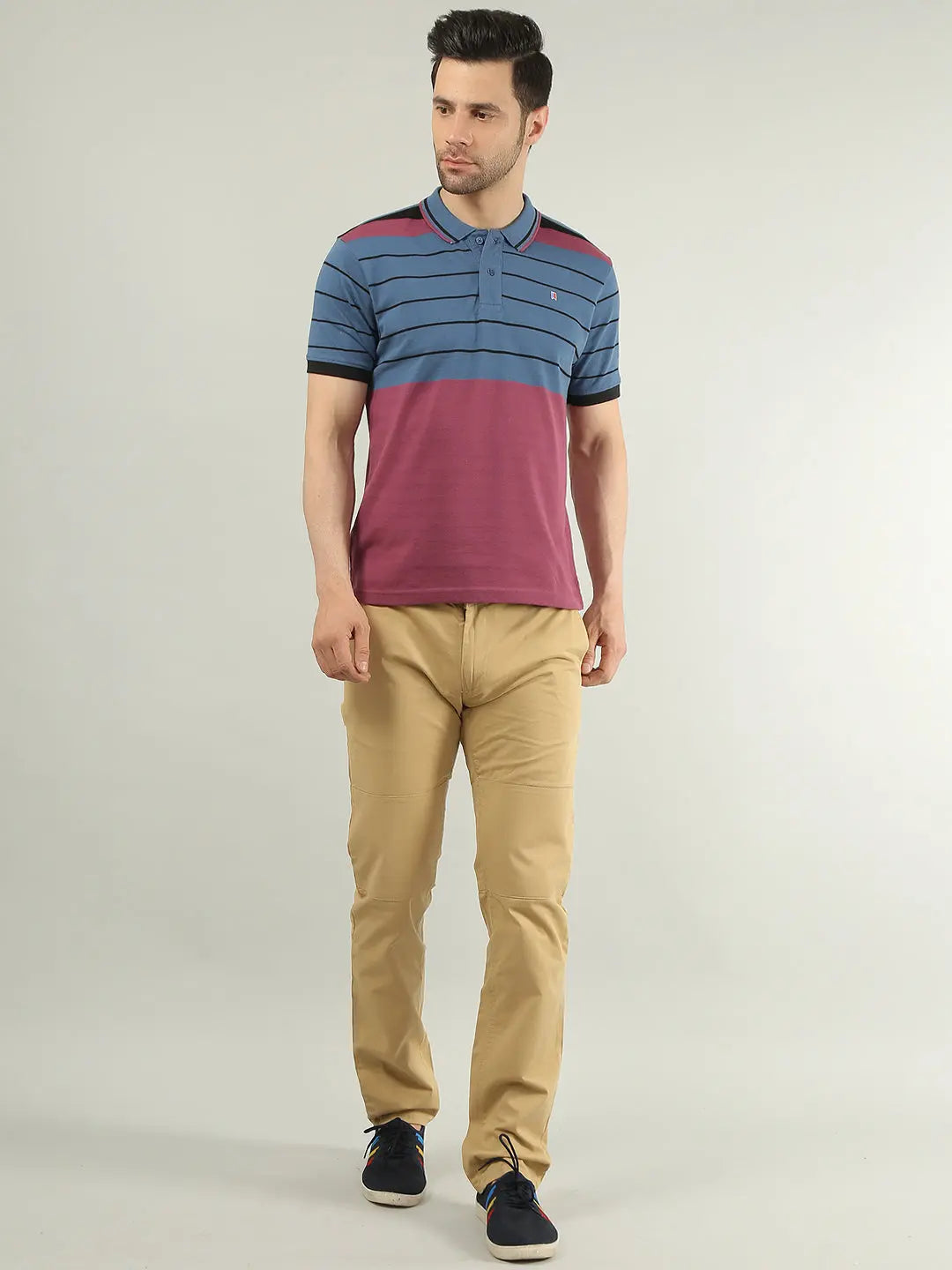 Light Camel Regular Fit Cargo TIM PARIS