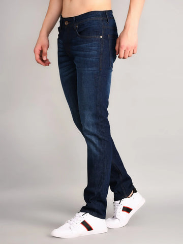 Dark Indigo Ferdinand Slim Tapered Jeans TIM PARIS
