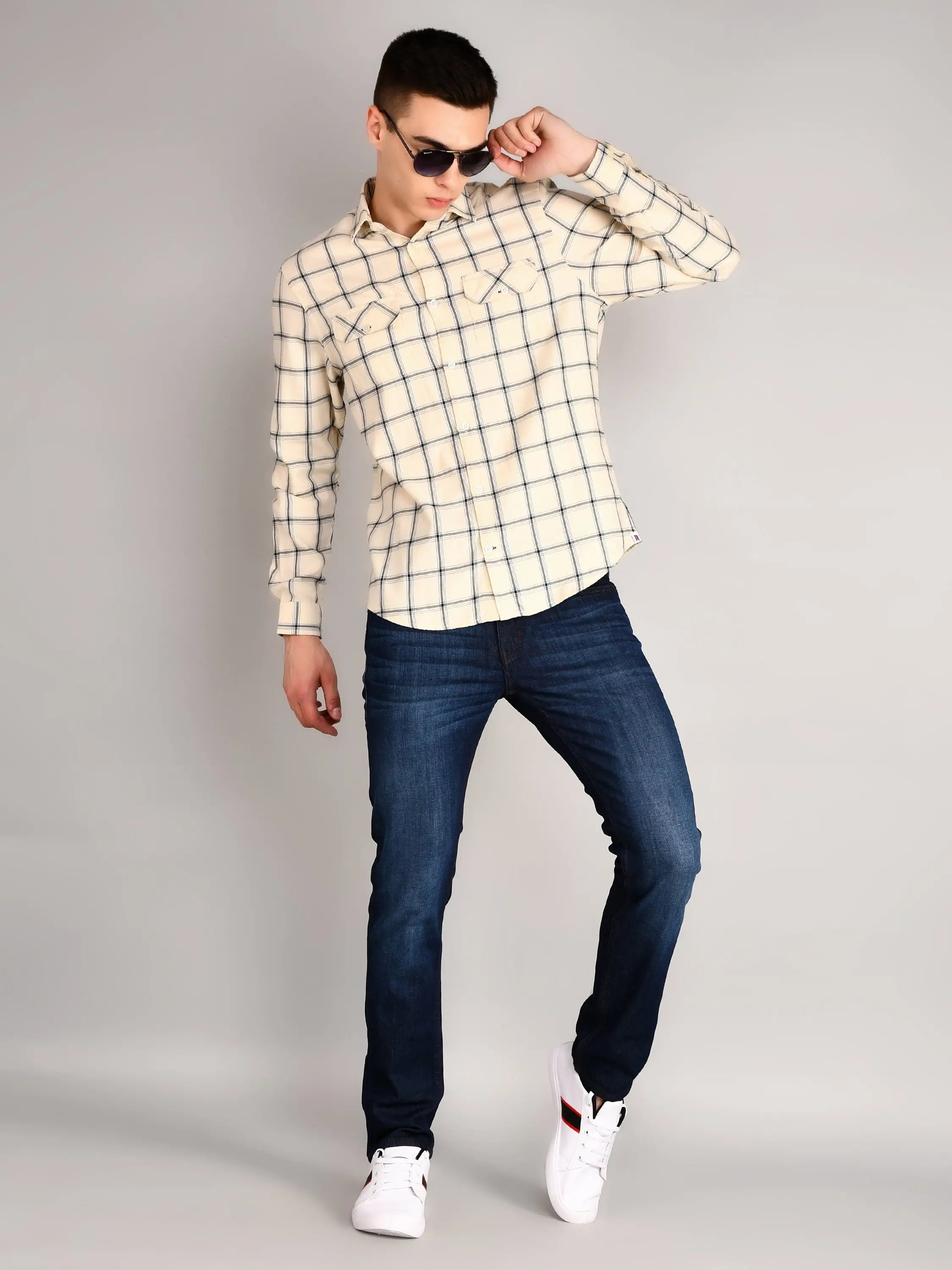 Dark Indigo Ferdinand Slim Tapered Jeans TIM PARIS
