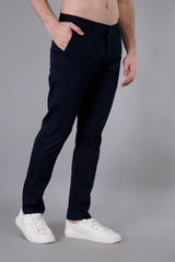 Navy Blue Classic Chinos