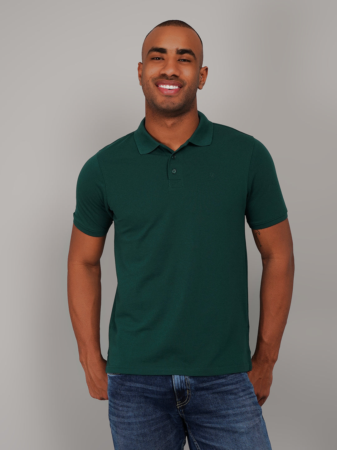 Bottle Green Polo T-shirts