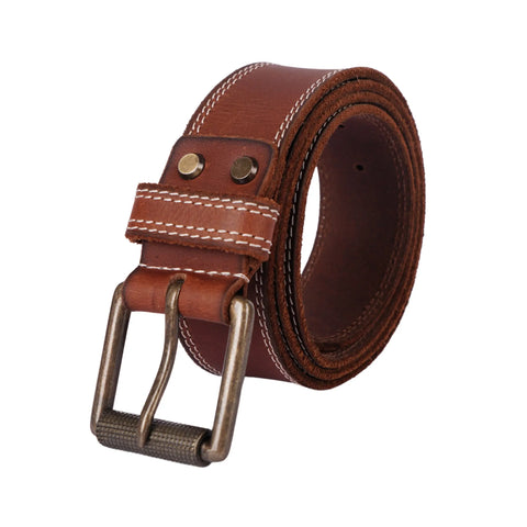 Light Brown Leather Belt For Men Tim Paris