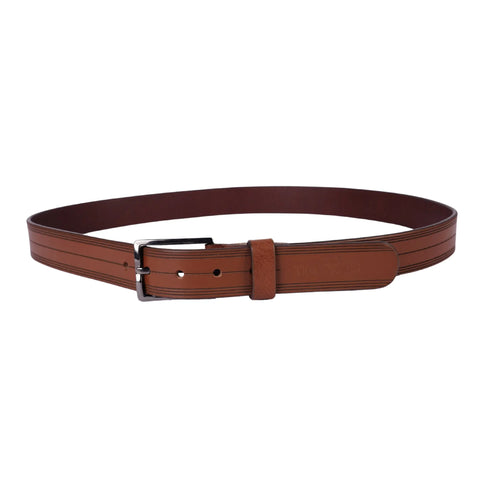 Brown Leather Belt For Men Tim Paris