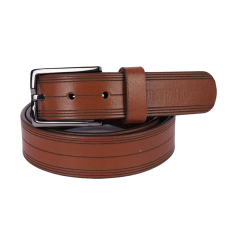 Brown Leather Belt For Men Tim Paris