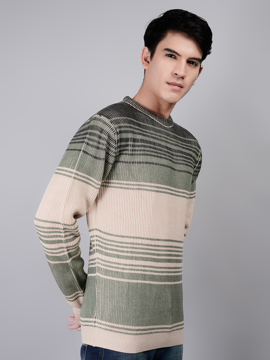 Tim Paris Classic Striped Pullover