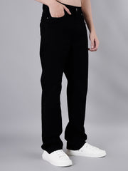 Enzyme Wash Jet Black Stretch Fit Jeans