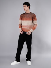 Men's Solid Enzyme Black Stretchable Jeans
