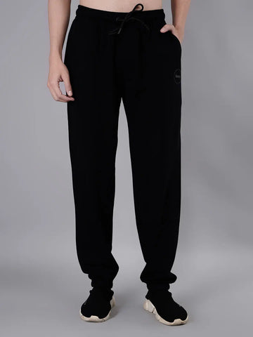 Grey Melange Relaxed Fit Joggers Tim Paris