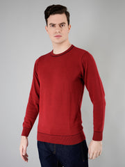 Tim Paris Solid Pullover for Men