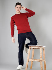 Tim Paris Solid Pullover for Men