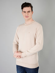 Tim Paris Solid Pullover for Men