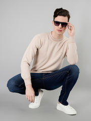 Tim Paris Solid Pullover for Men