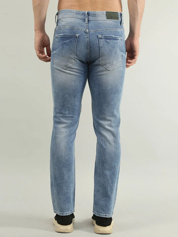 Light Wash Ferdinand Slim Tapered Jeans TIM PARIS