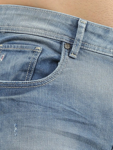 Light Wash Ferdinand Slim Tapered Jeans TIM PARIS
