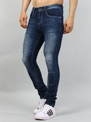 Dark Wash Hugo Skinny Jeans TIM PARIS